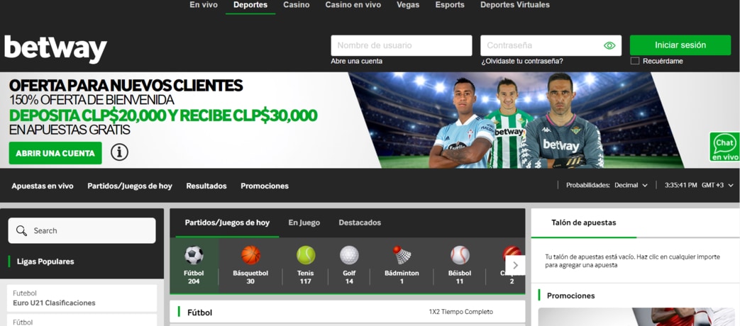 Betway Chile