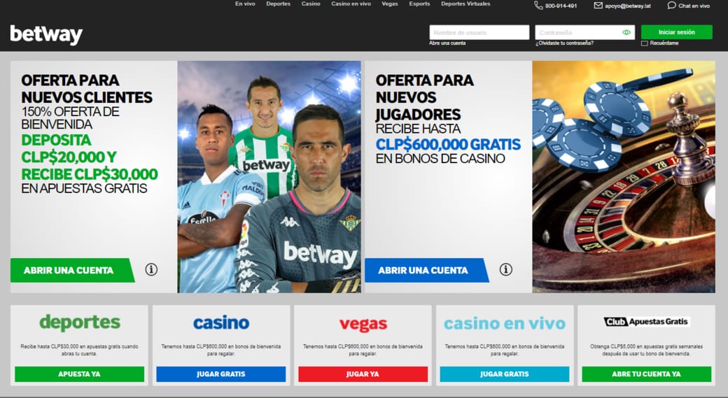 Betway Chile