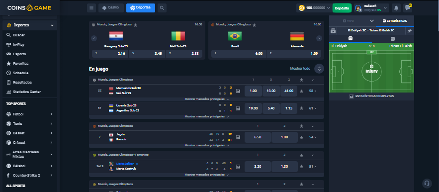 Coins Game Chile